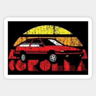 Retro AE86 Toyota Corolla Magnet